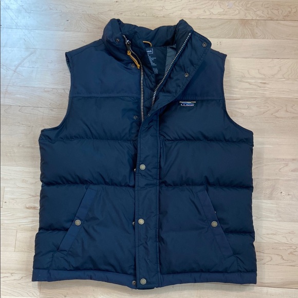 L.L. Bean Black Mountain Classic Down Quilted Vest Men’s Medium EUC - Picture 7 of 7